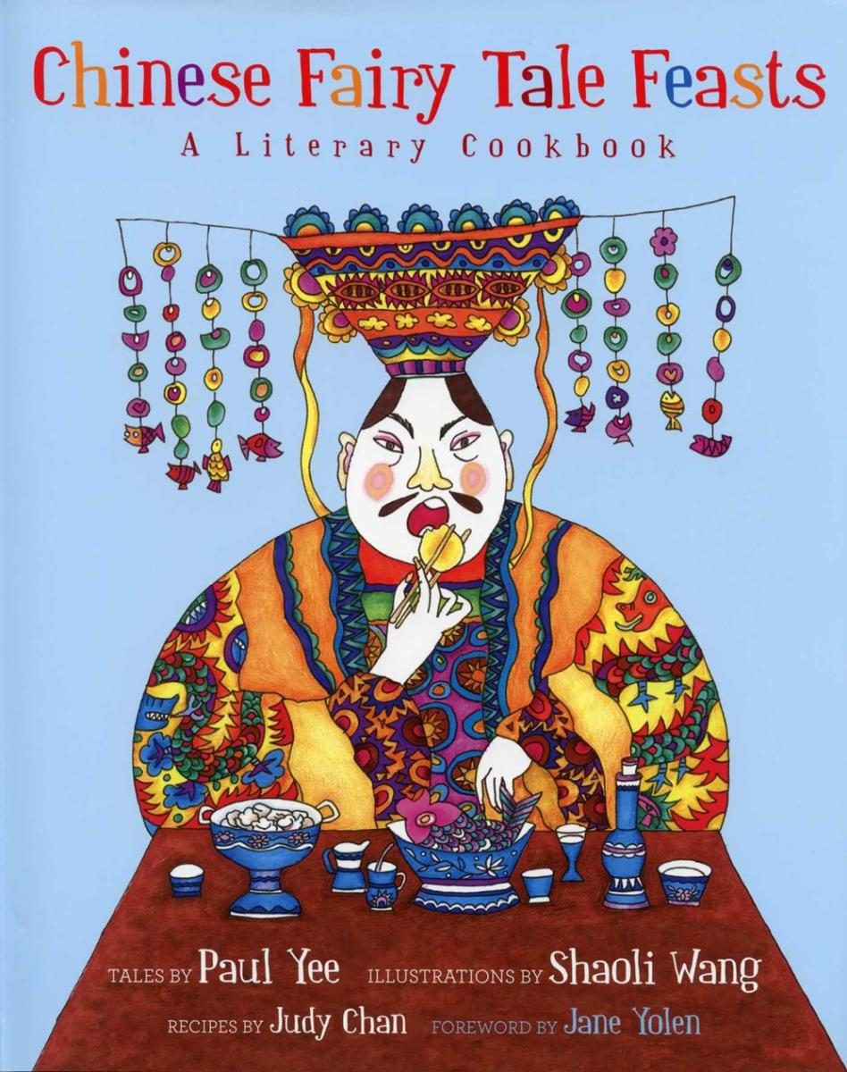 blue cover with illustration of a person with a robe and headdress with rainbow text
