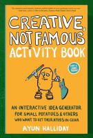 Creative, Not Famous Activity Book image