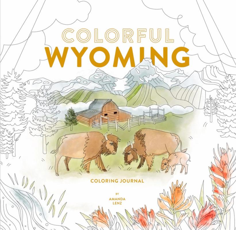white cover with colored in buffalo and yellow text