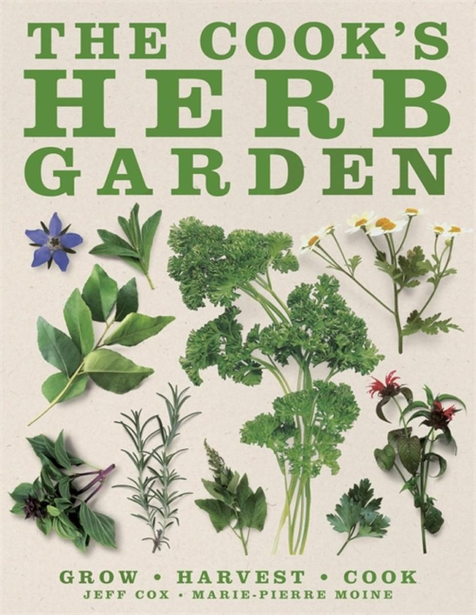 tan cover with green text and illustration of herbs