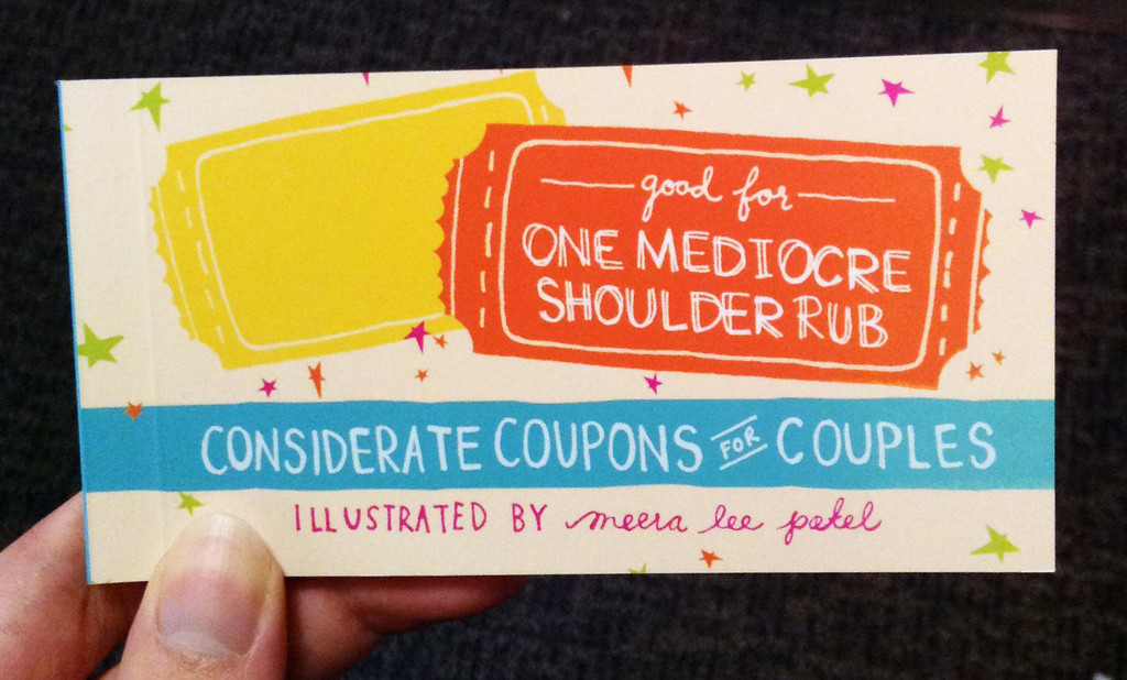 Good for One Mediocre Shoulder Rub: Considerate Coupons for... | Microcosm  Publishing