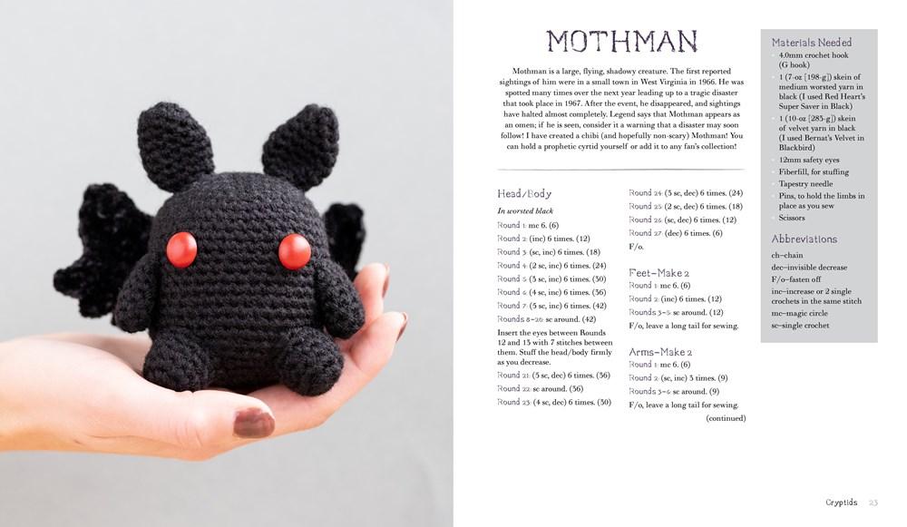 A Crochet World of Creepy Creatures and Cryptids: 49 Amigurumi Patterns for Adorable Monsters, Mythical Beings, and More image #1