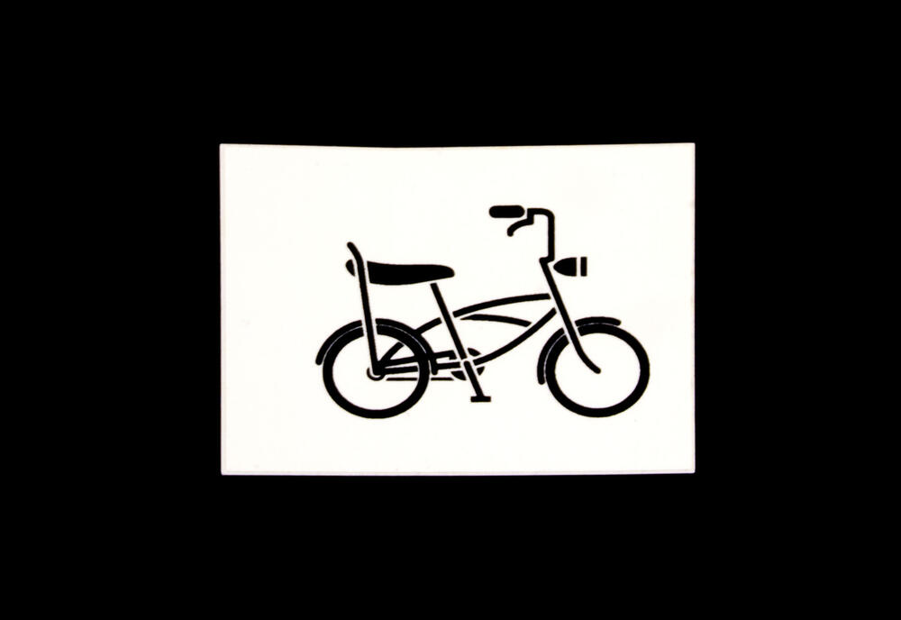 Sticker #294: Cruiser Bike
