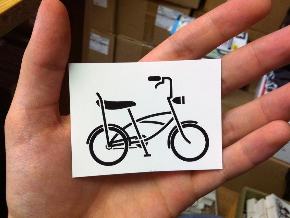 Sticker #294: Cruiser Bike image #1