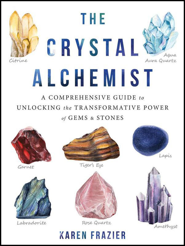 illustrations of various minerals and crystals