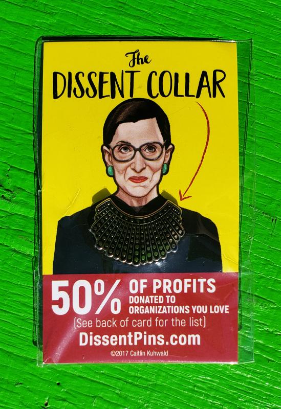 Dissent Collar Pin