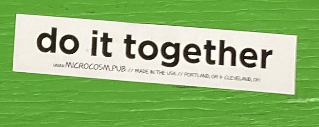 Sticker #544: Do It Together