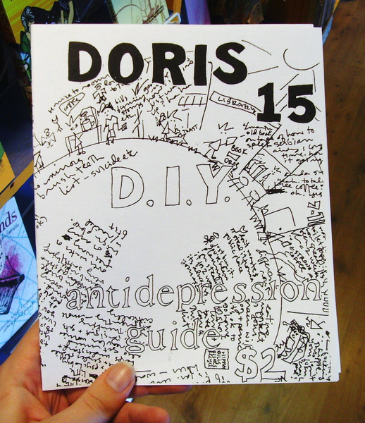 Doris 15: Antidepression Guide zine cover