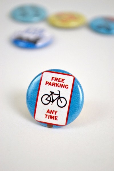 Buttons Bikes have Free Parking any time