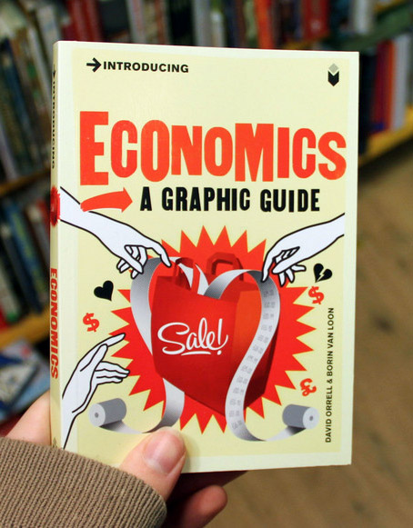 Introducing Economics: A graphic guide book cover