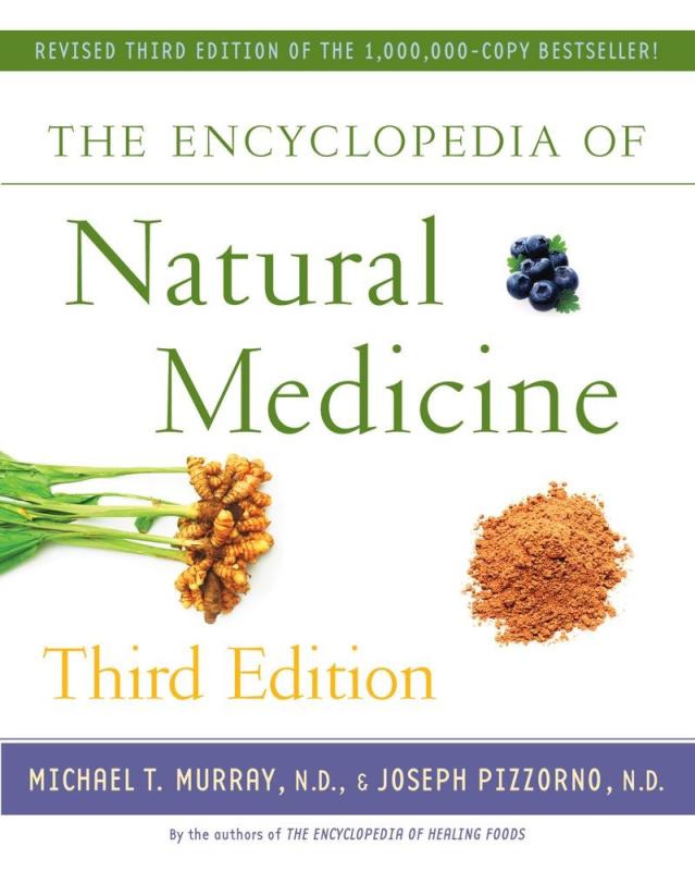 white cover with green text and collage of various herbs