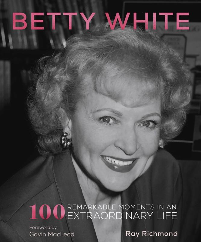 Betty White in black and white