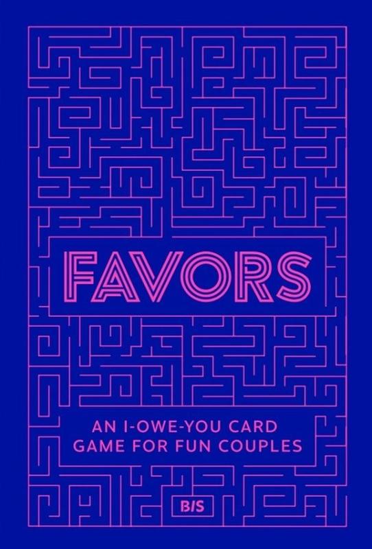 blue cover with pink text and pink illustration of a maze