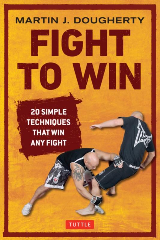 Cover with photo of two men fighting