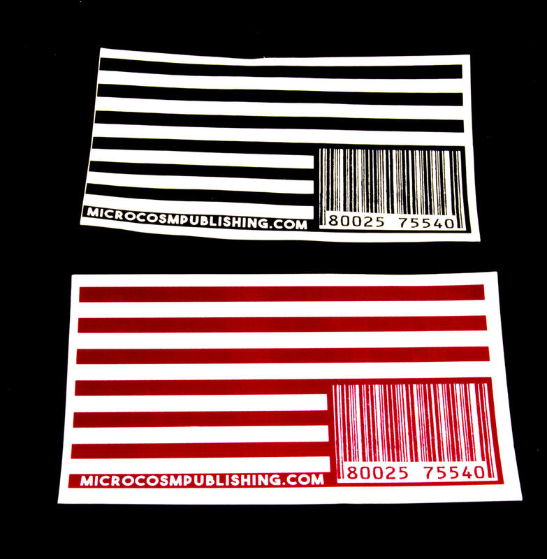 Sticker #215: Flag Barcode