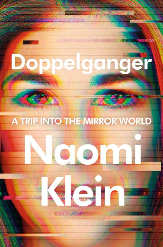 Book cover featuring distorted and pixelated photograph of author's face, with white title text.
