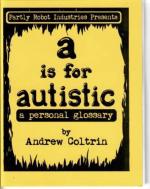 "A" is for Autistic: A Personal Glossary 