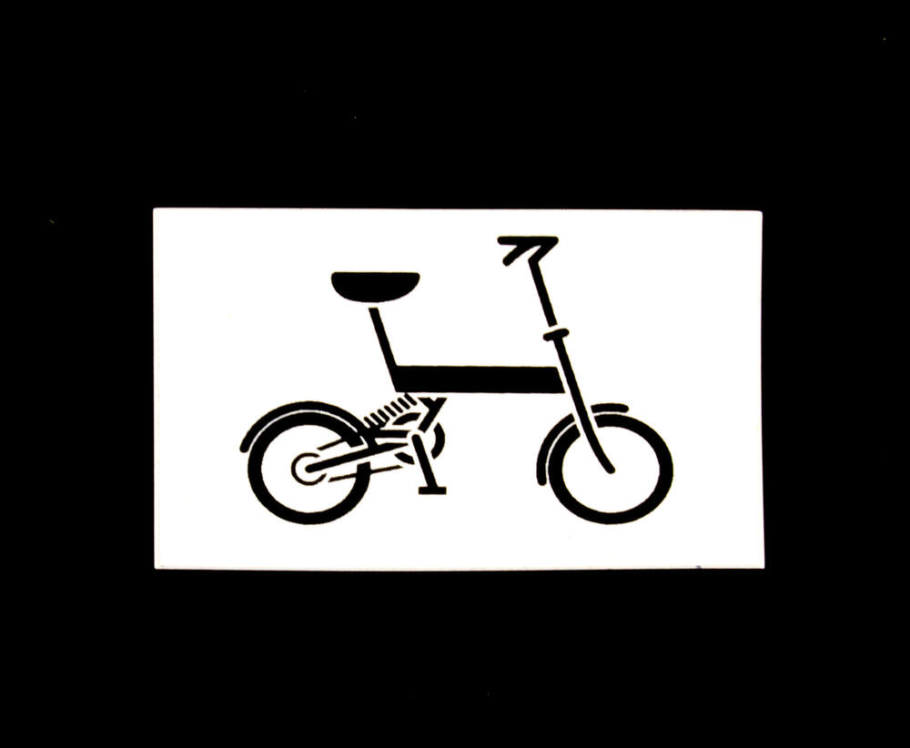 Sticker #295: Folding Bike