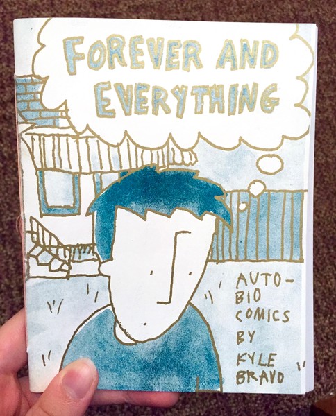 Forever And Everything zine cover by kyle bravo
