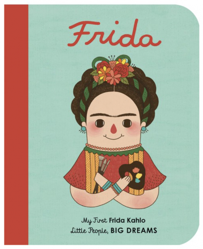 board book - a cartoon image of frida kahlo