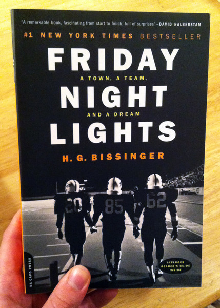 friday night lights by H.G. Bissinger