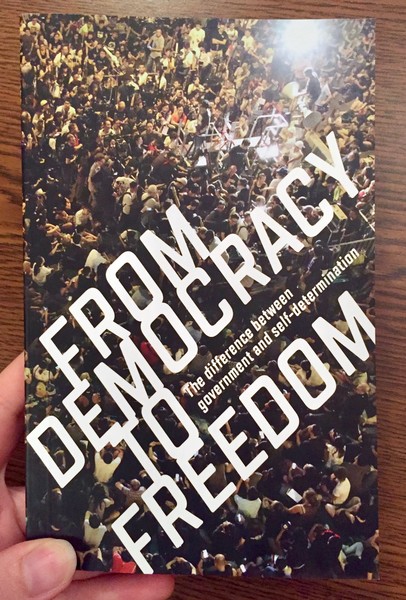 From Democracy to Freedom by ChrimetInc [A mob of protesting citizens]