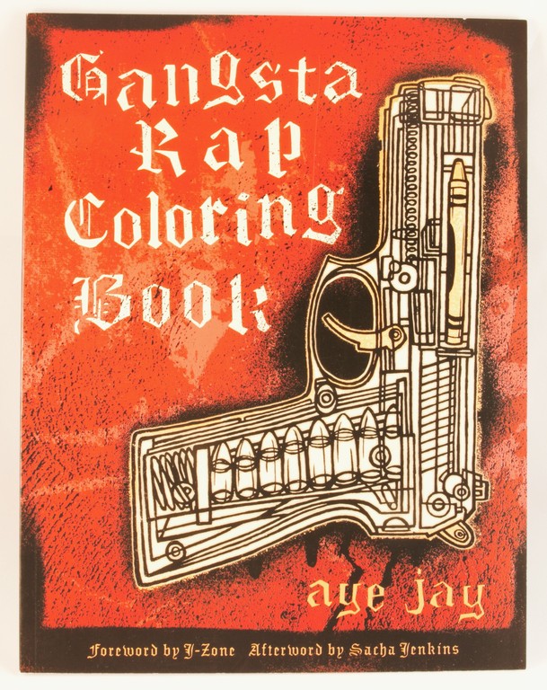 Gangsta Rap Coloring Book Microcosm Publishing