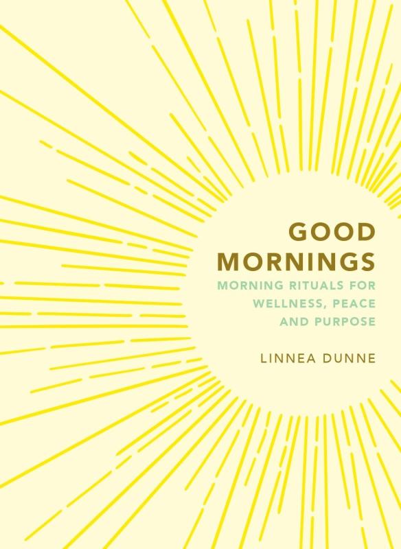 yellow cover with sun rays with brown and green text