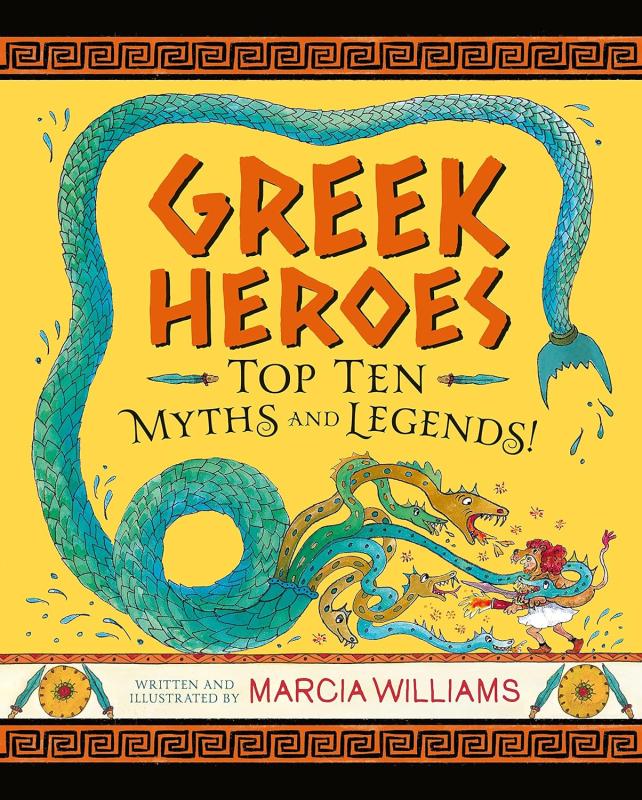 yellow cover with bold orange text and illustration of monsters