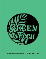 Green Witch Magnet
