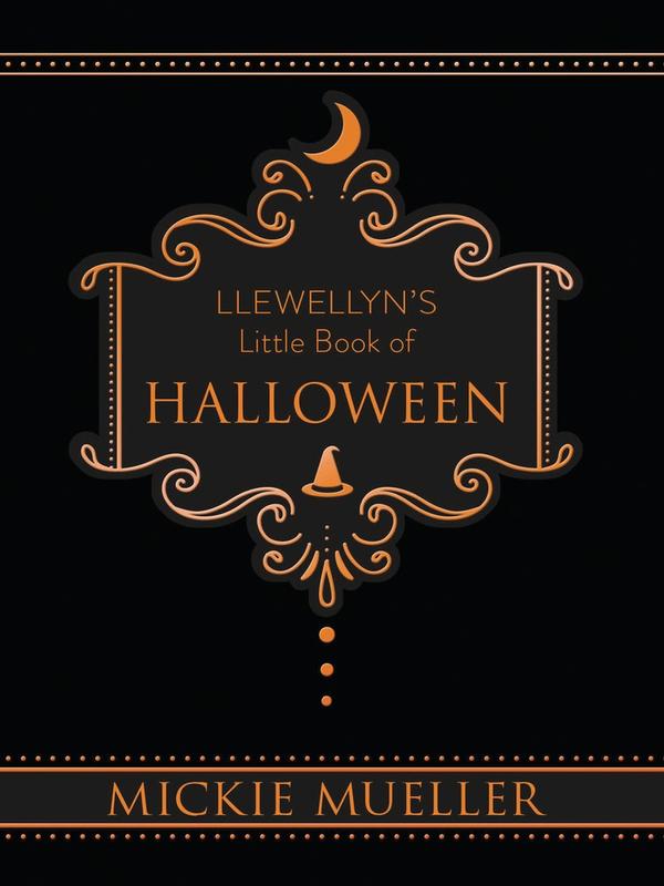 A collection of halloween imagery surrounds the title, including the moon and a witch's hat.