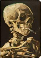 Head of a Skeleton With a Burning Cigarette