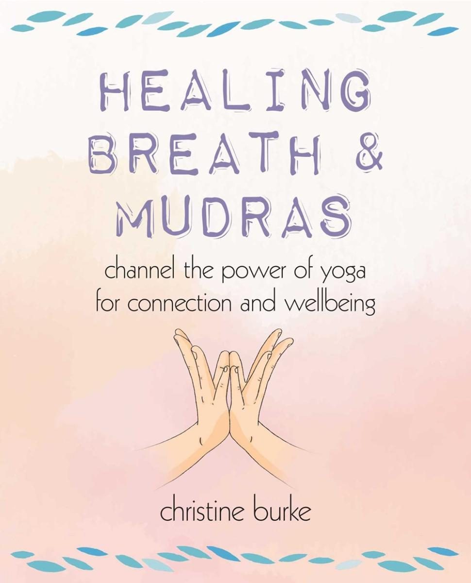 pink cover with purple text and hands together in a position