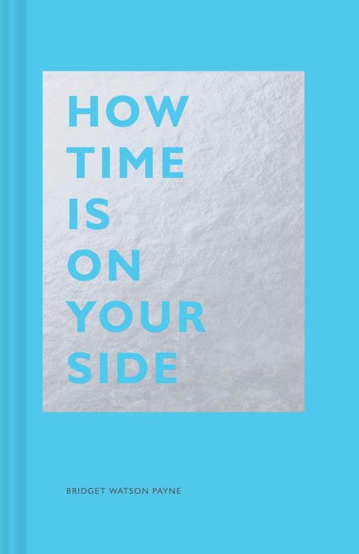 blue cover with silver block and bold text