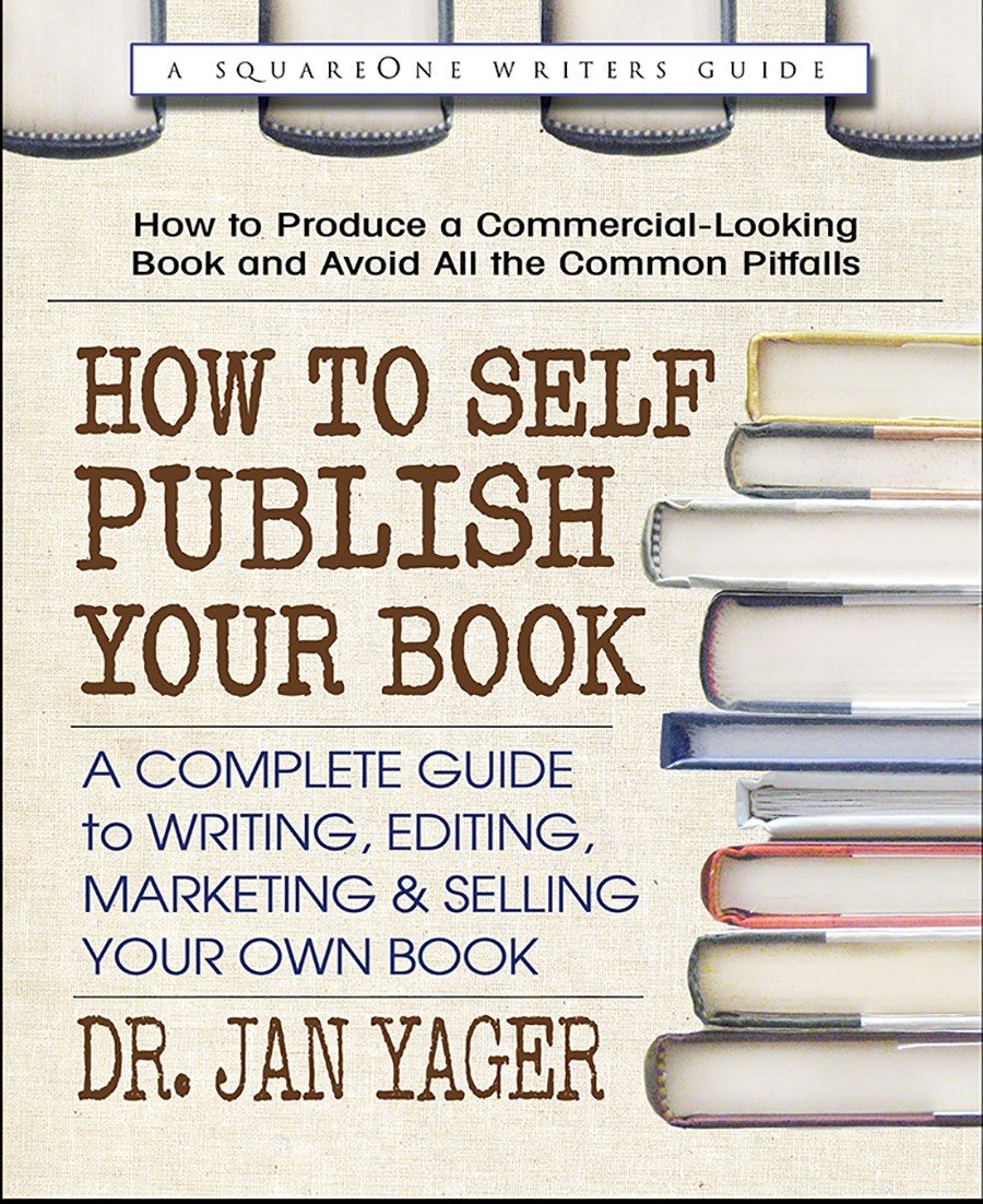 An illustration of a pile of books adorns the right hand side of this book.