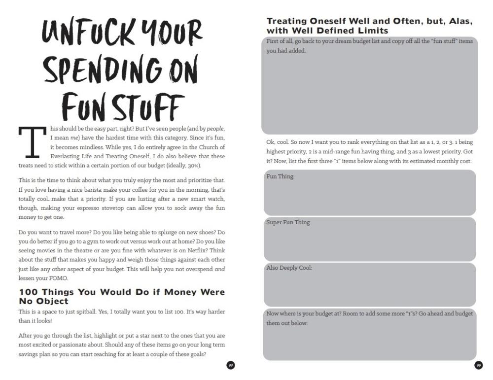 Unfuck Your Worth Workbook: Manage Your Money, Value Your Own Labor, and Stop Financial Freakouts in a Capitalist Hellscape image #5