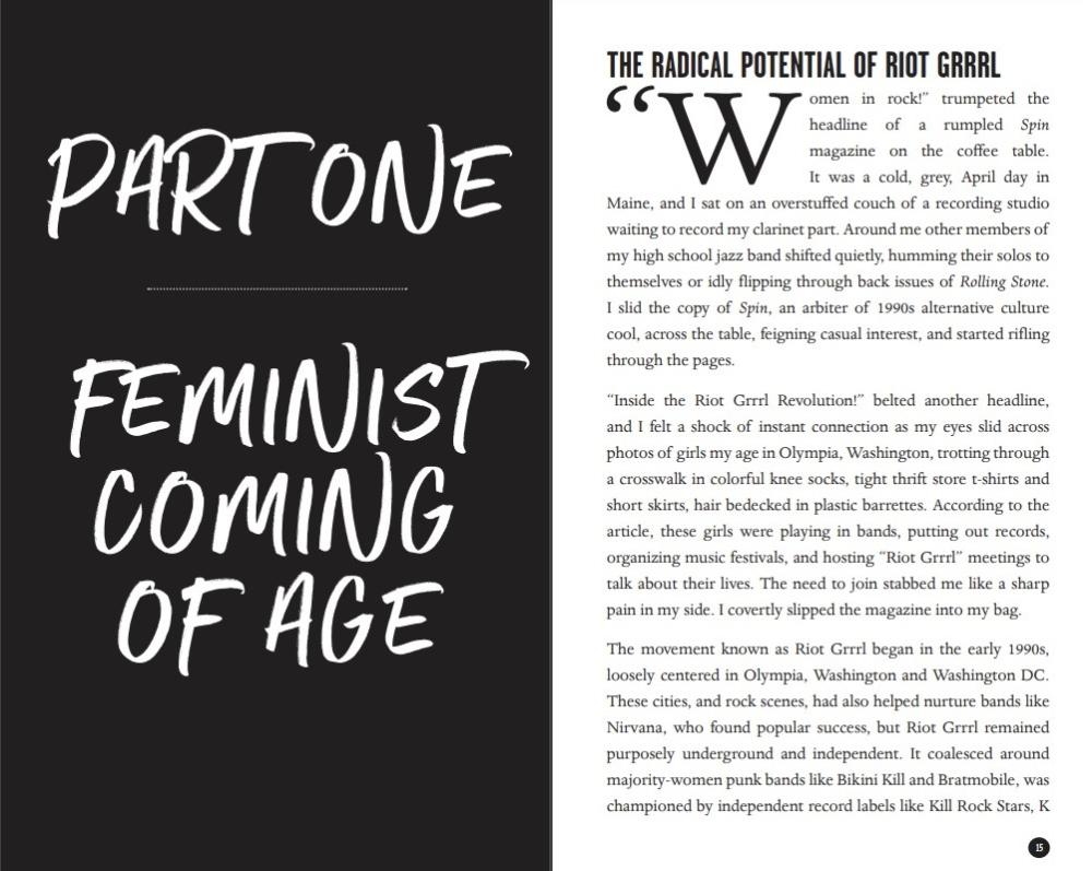 Riot Woman: Using Feminist Values to Destroy the Patriarchy image #1