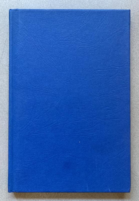 a blank blue cover