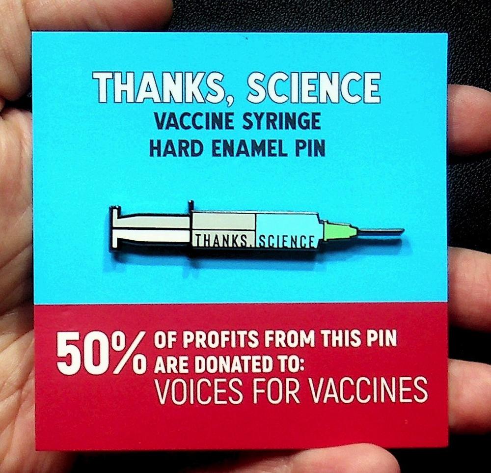 Thanks, Science - Vaccine Syringe