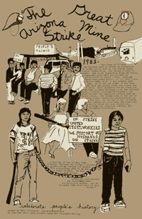 The Great Arizona Mine Strike Poster