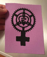 Patch #238: Feminist Chainring Fist