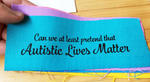 Patch #244: Autistic Lives Matter