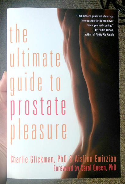 Book cover of ultimate guide to prostate pleasure for men