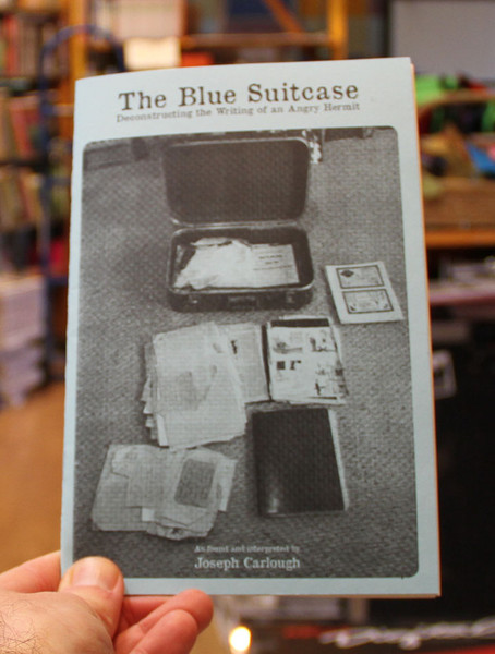 Blue Suitcase zine cover