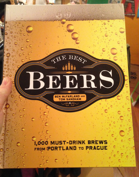 a book cover that looks like a giant pint of beer