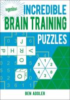 Ingenius Incredible Brain Training Puzzles