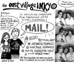 East Village Inky #64: In which we celebrate the lifeblood of all zinely peoples- MAIL!