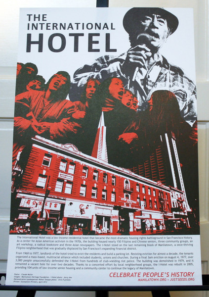 International Hotel San Francisco housing gentrification justseeds celebrate people's history poster