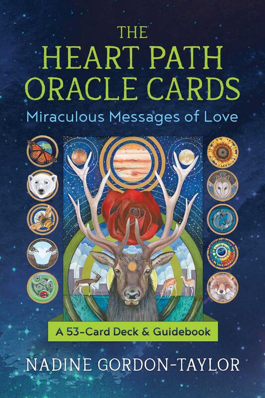 an oracle card with the illustration of a stag on it. 