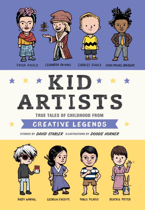 comics of famous artists as children